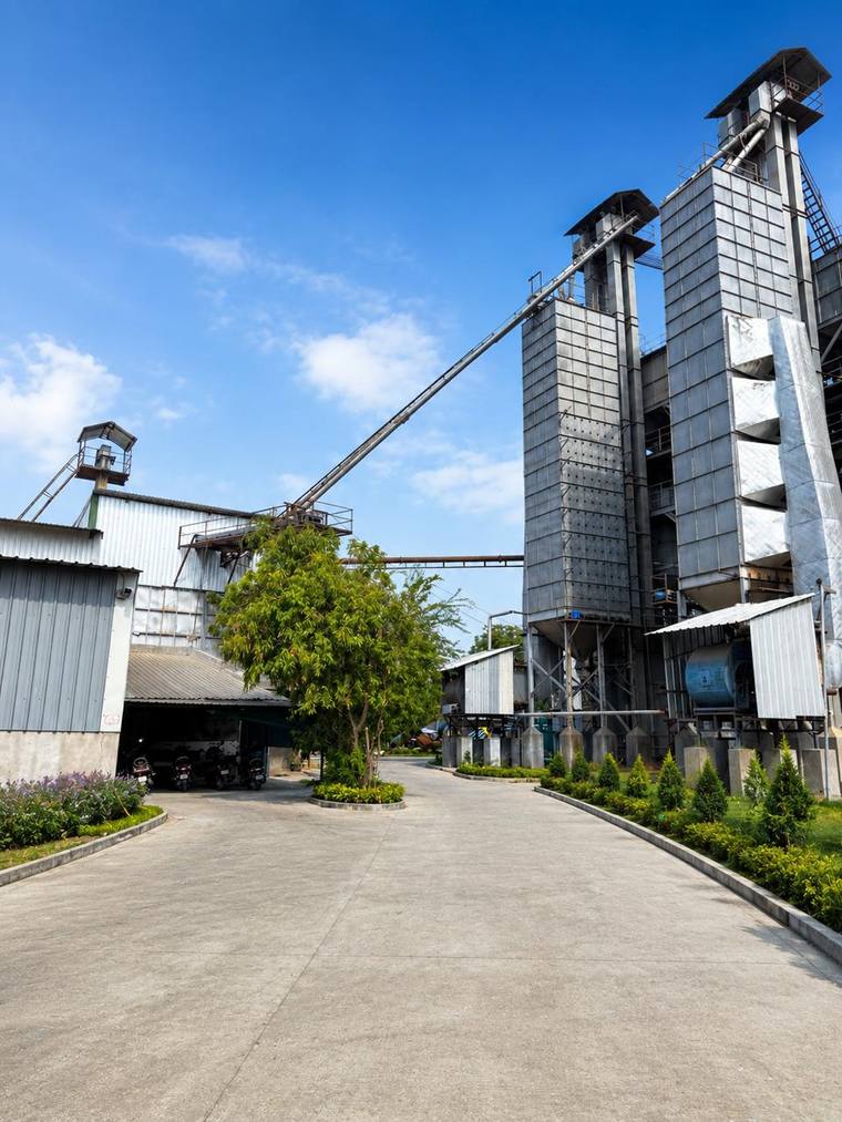 Shree RadhaGovind Agro Industries rice mill facility in Bavla, Ahmedabad